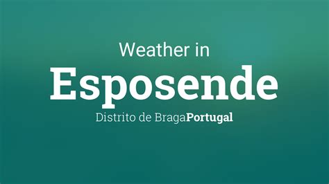 esposende portugal weather